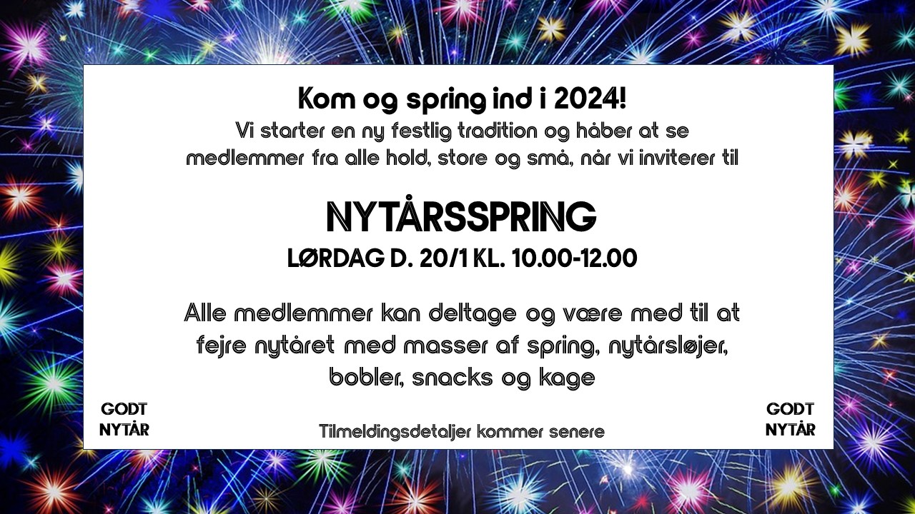 Godt Nytår🎉🎊🎇