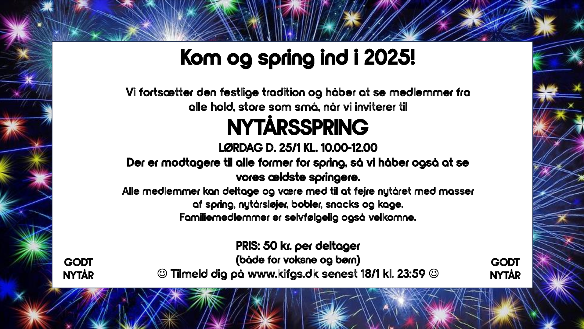Nytårsspring 2025